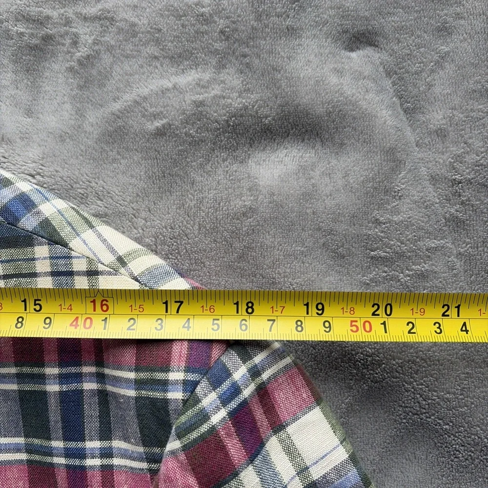 Brooks Brothers Blazer Coat 1818 Madison Irish Linen Baird McNutt Plaid Mens 42R